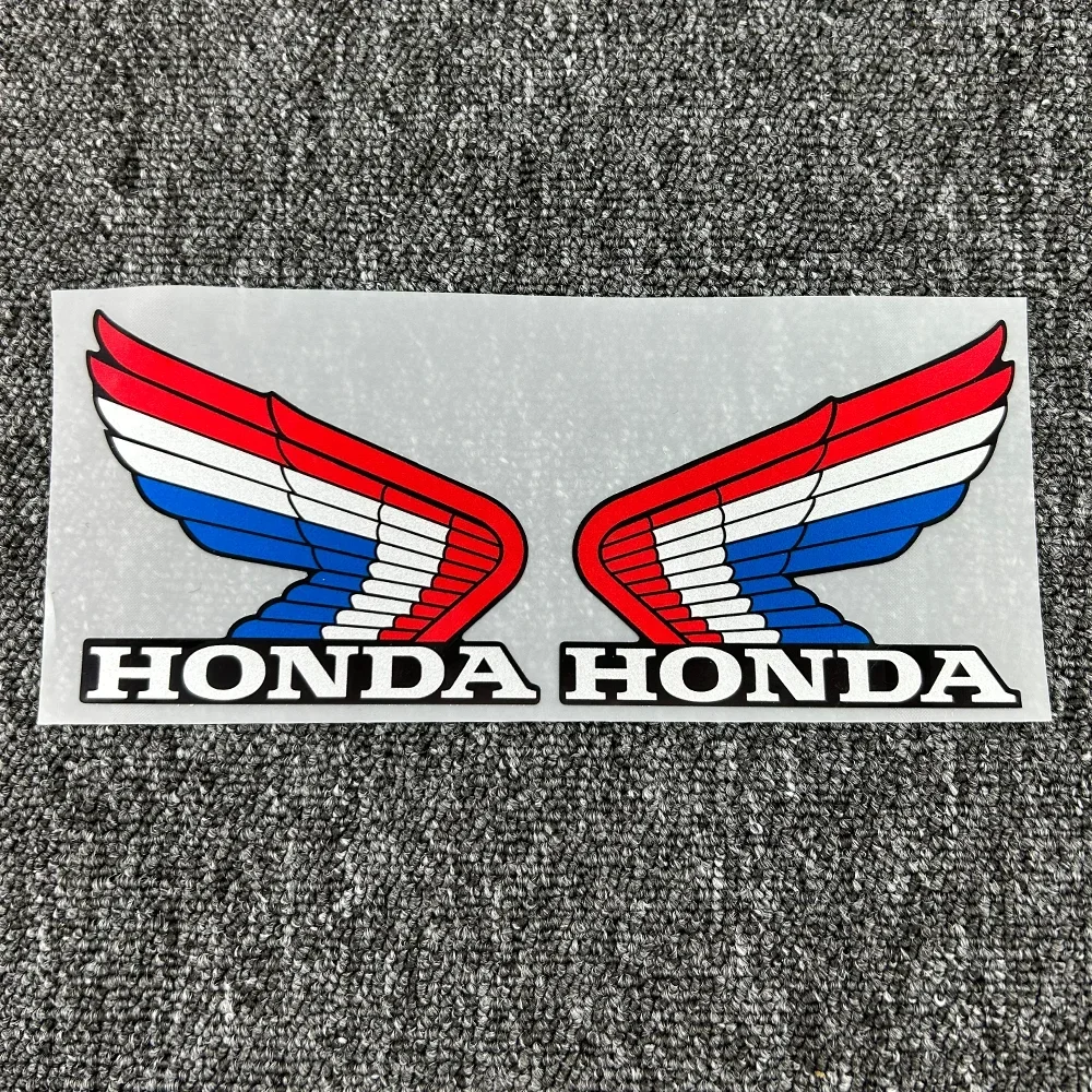 Nuova striscia laterale moto ali colorate adesivo Car Styling decalcomania in vinile per HONDA moto adesivi riflettenti decorazione