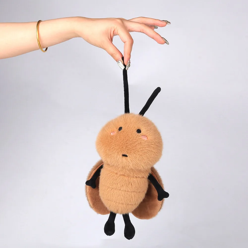 Hot Sale Creative Cockroach Doll Cute Cockroaches Birthday Present Plush Pendant Gift Home Decoration