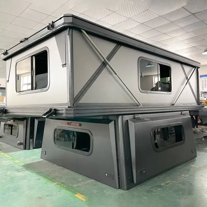 BD Cloud 2026 Travel RV with Aluminum Foldable Pickup Truck Camper for F150 view 5