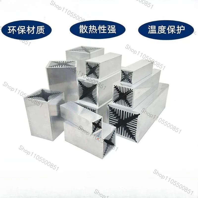 Long 40MM aluminum profile high power air-cooled heat sink wind tunnel radiator
