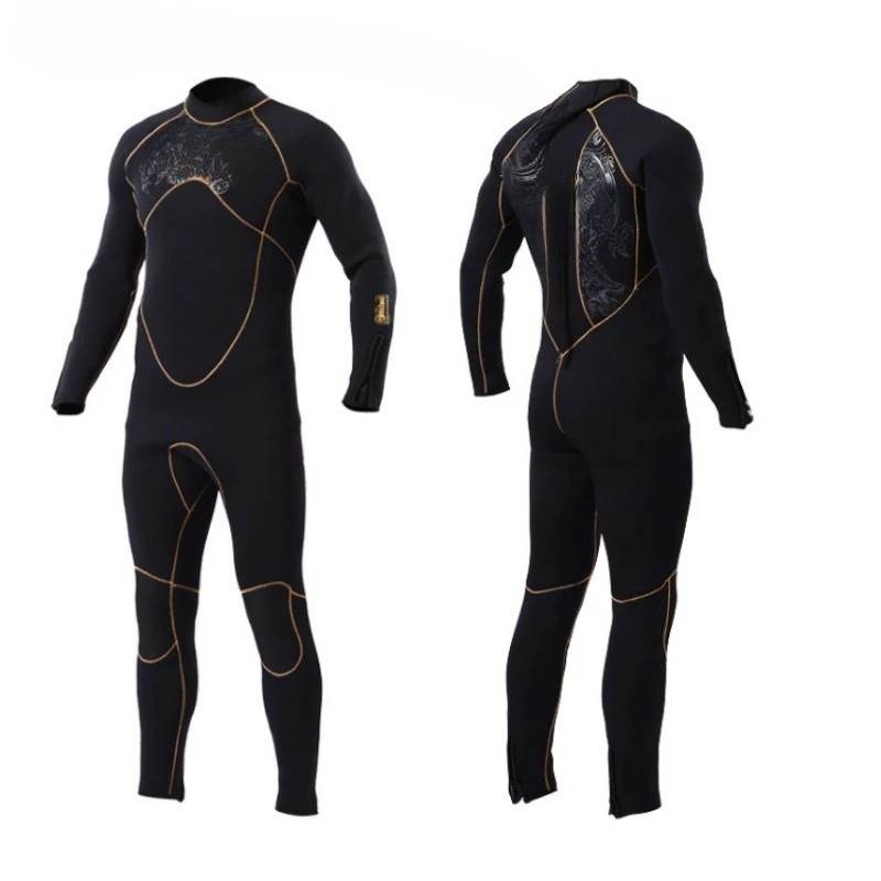 5mm suede inner warm sunscreen SLINX snorkeling suit, a hair generation wet suit diving suit