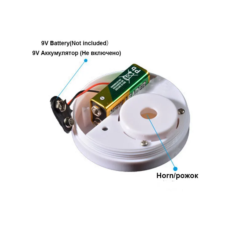 A64I Water Overflow Leakage Alarm Sensor Detector 90dB Water Level Alarm Leak Flood Detection Home Security Alarm System