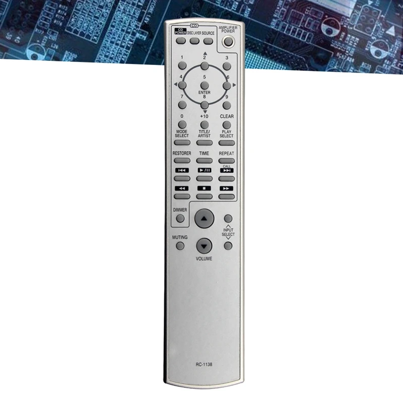 Replace RC-1138 Remote Control For Denon AV Receiver Power Amplifier Controller