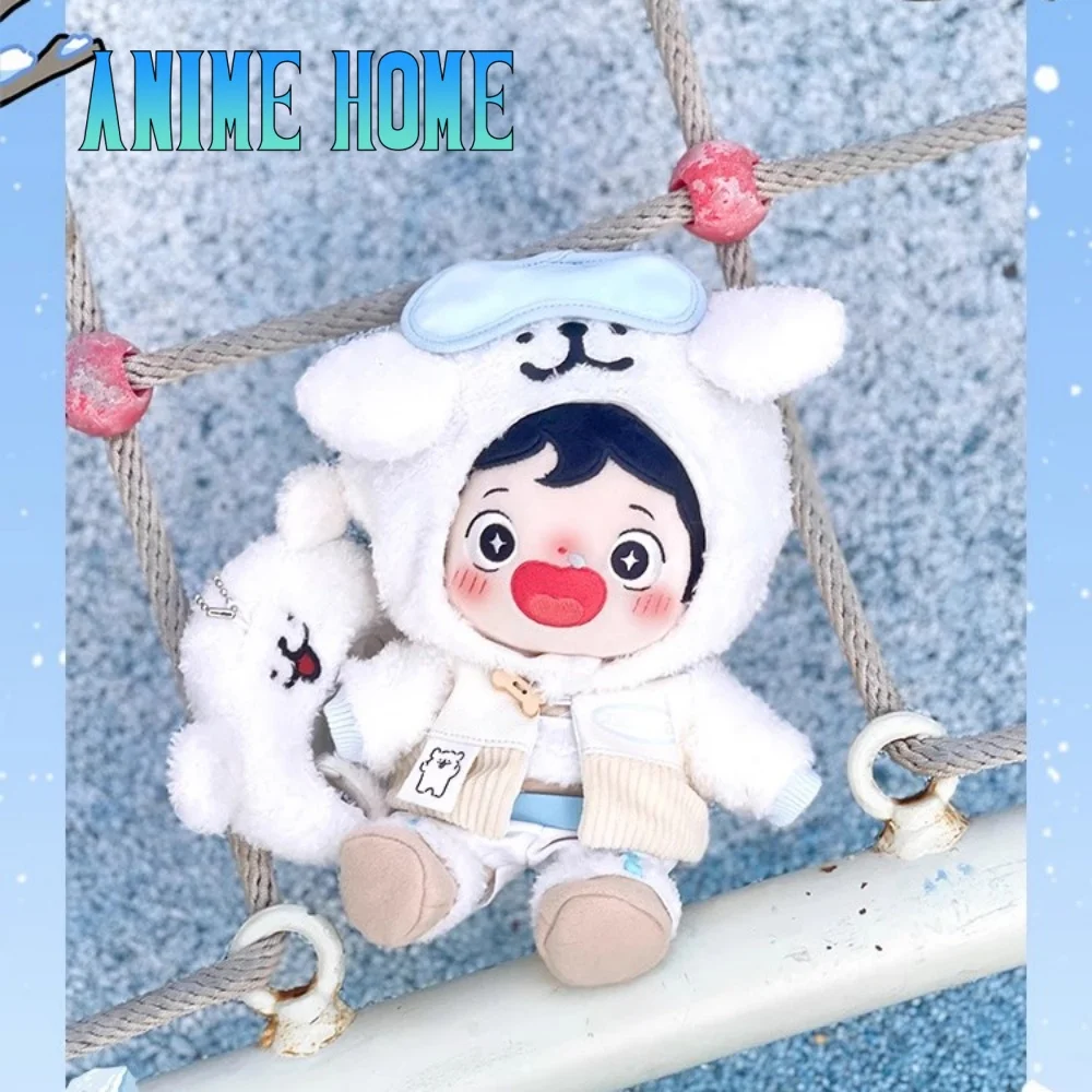 Original Winter Dog Suit For 20cm Doll Toy Clothes Costume Cosplay Gift QQ Cute Lovely