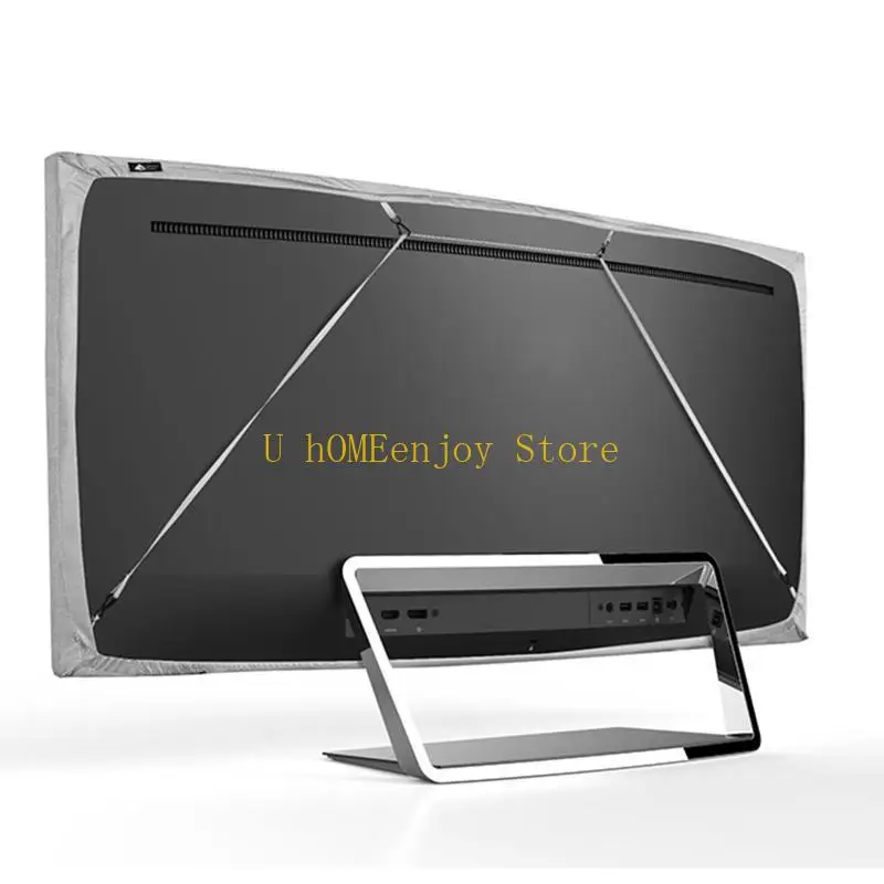 B0KF Indoor Cover Soft Stretch Cloth Fabric Universal 43''/49''/55“ Flat Screen