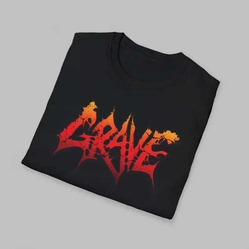 Grave Band T-Shirt | Death Metal Clothing | Heavy Metal T-shirt