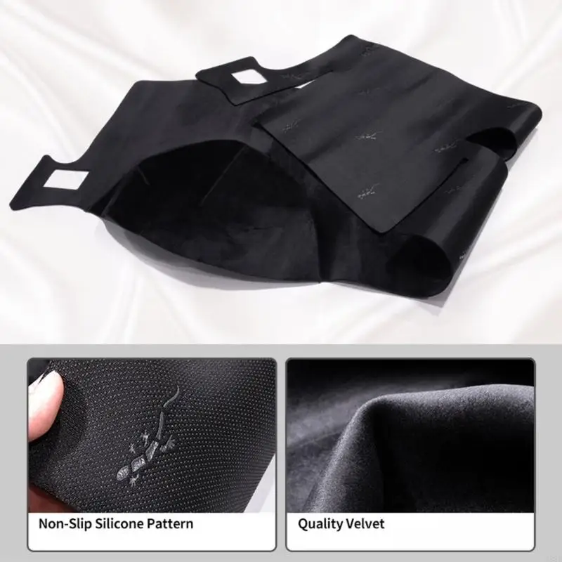  Car Instrument Panel Cover Mat, Polyester Interior Cover with Full Width Profile for Selected 2007-2014 Vehicles