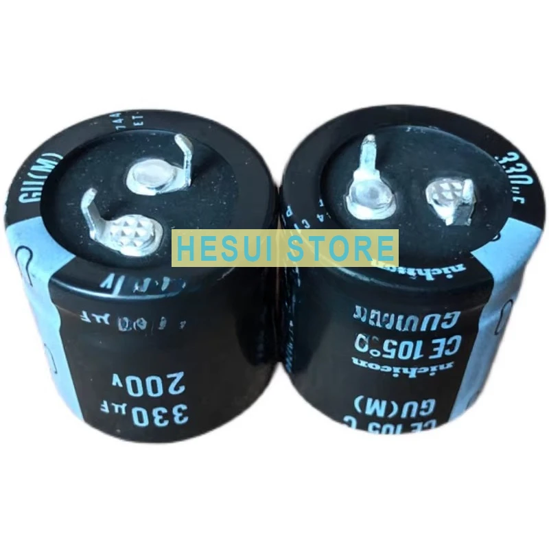 

Импортный электролитический конденсатор 200В330мкФ 25X25 серии GU NICHICON может заменить 160В.