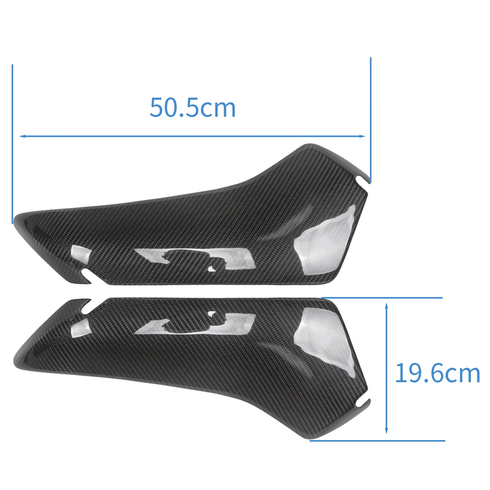 Motorcycle Carbon Fiber Winglet Cover Front Side Spoiler Fairing for Ducati 749 999