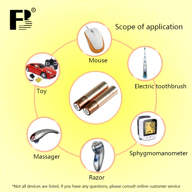 FB 1.2V Rechargeable Battery AAA 1000mAh Ni-Mh Battery Charger Set for Toys Microphone Remote Control