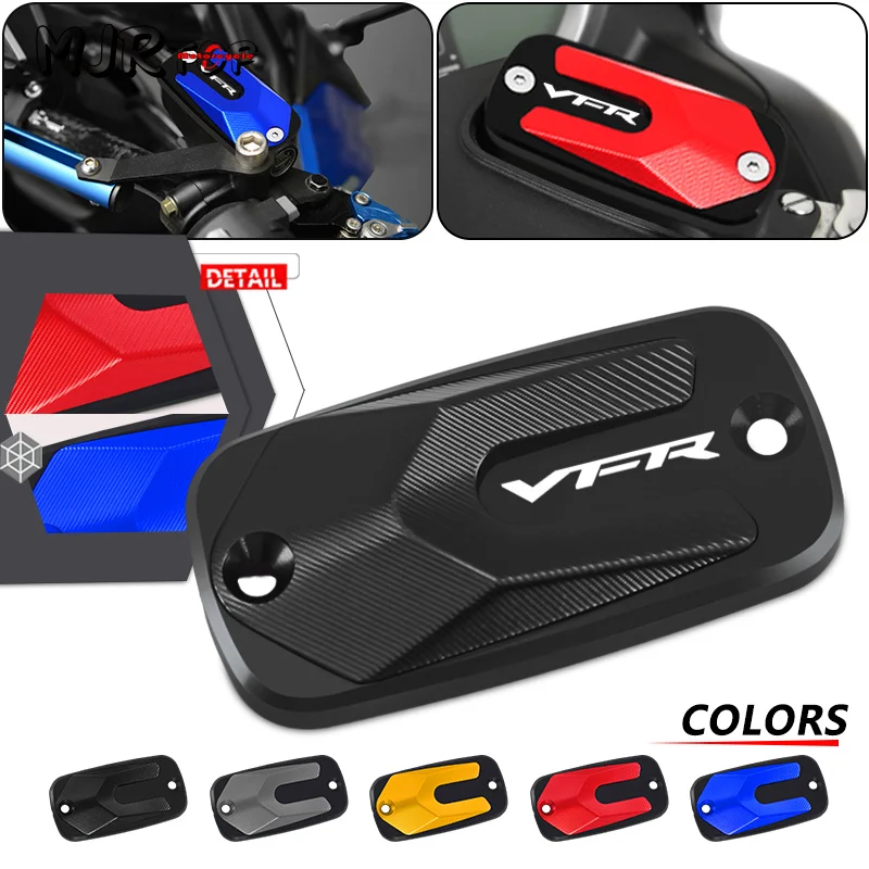 For VFR 800X/800F/800 VFR800X VFR800F VFR800 VFR1200X Motorcycle Front Brake Clutch Cylinder Fluid Reservoir Cover Oil Cup Cap