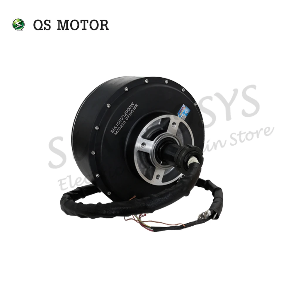 

QS MOTOR High Power QS273 10kW 60H V3 E Car BLDC Hub Motor For 100KPH TOP Speed Electric Car