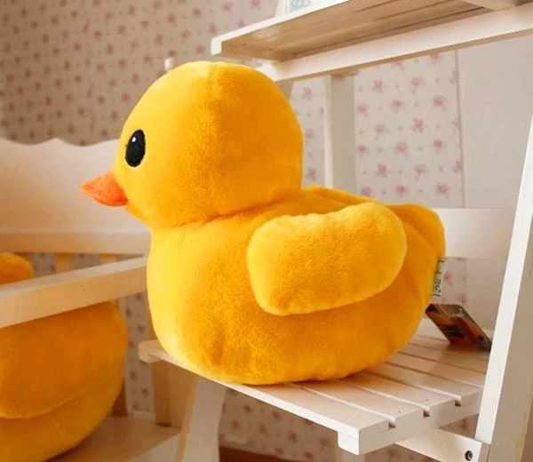 10 pçs 20 cmgigante pato amarelo pelúcia pato animais de pelúcia macio simulado patos boneca crianças presente da menina natal kawaii recheado pato plushie