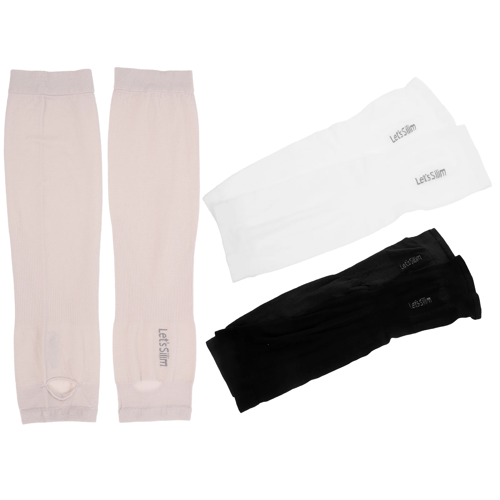 

3 Pairs Sun Protection Arm Sleeves Cuff for Men Women Sports Cycling Running Golf Fishing Gardening Bite Long