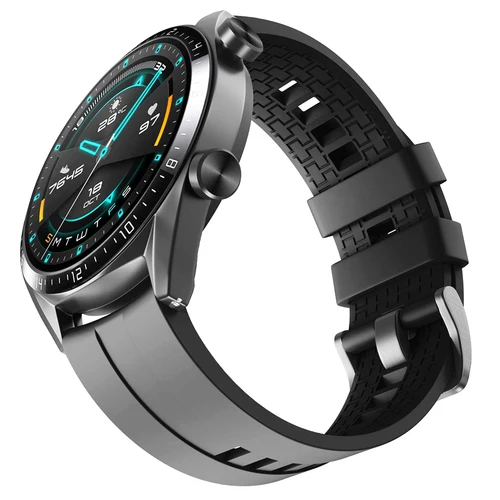 Imagen 1 del producto Correa de reloj de 20mm y 22mm para Samsung Galaxy watch 6/5/pro/4/6 classic/Active 2, pulsera deportiva de silicona para huawei gt 4-3-pro-2-2e