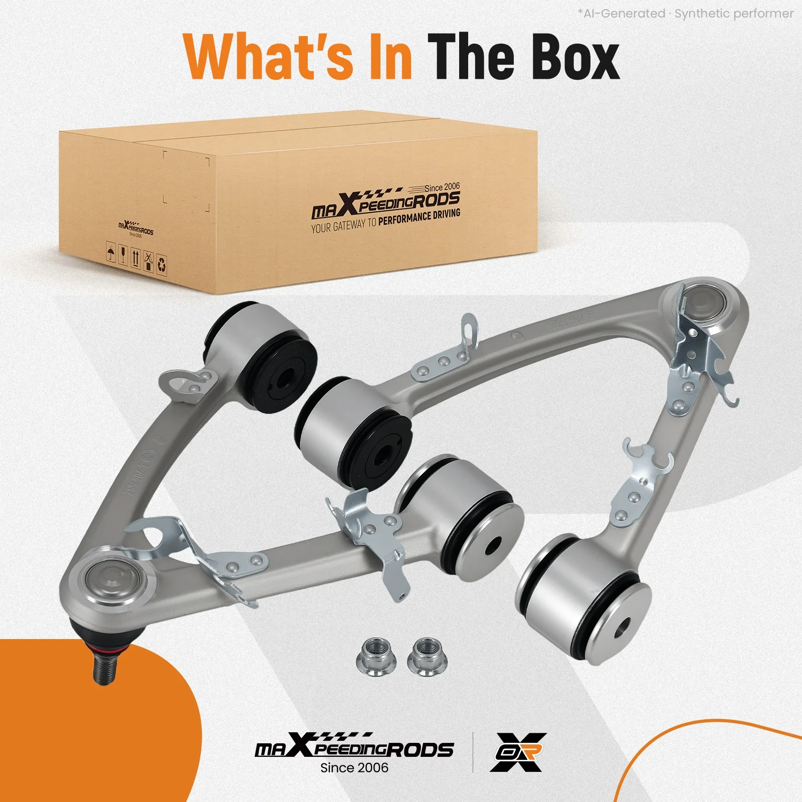 Set of 2 Front Upper Control Arms for Maserati Quattroporte GranTurismo 08-12 Brand New