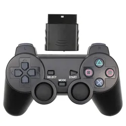 Беспроводной геймпад для Sony PS2, контроллер для консоли Playstation 2, джойстик с двойной вибрацией, USB, ПК, игровой контроллер