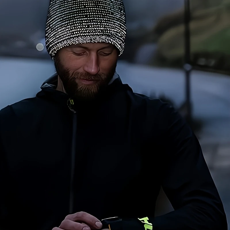 Winter Adjustable Ear Covering Hat for Night Runners Dog Walkers And Cyclists 3 Colors Available for New Year Activities