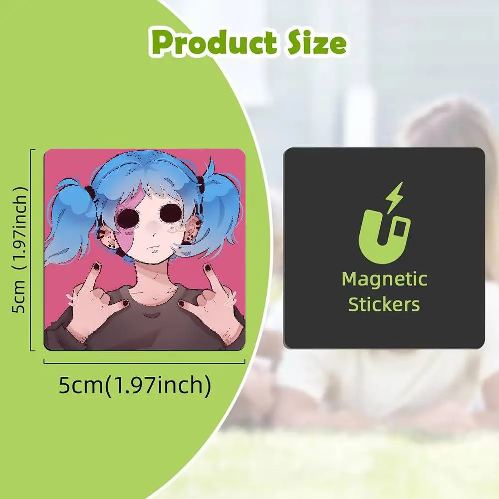 FOR Sally Face Fisher Refrigerator Magnet Creative Kitchen Home Decoration Soft Magnetic Decor Festival Gifts Multi Scene Use