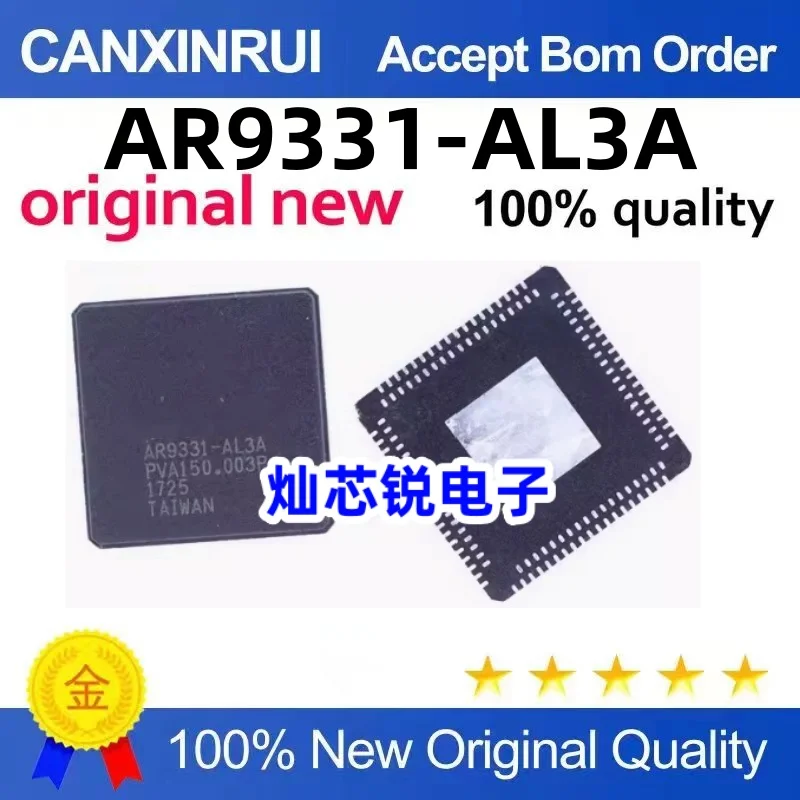 Brand new original AR9331-AL3A QFN-148 Qualcomm WIFI Router main controller