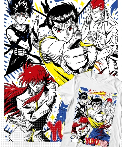 

Camiseta unisex YU YU Hakusho Cotton anime T-shirt