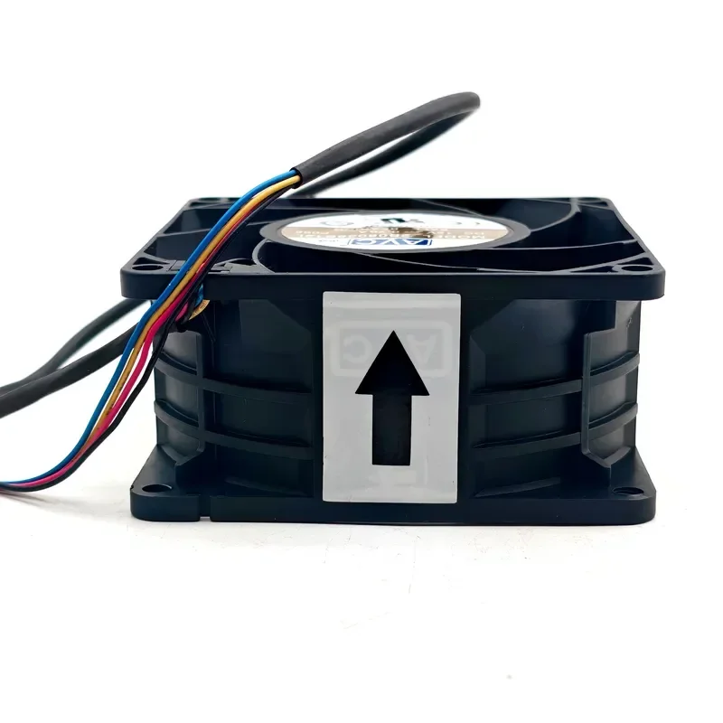 for AVC 2B08038B12L 80mm 12V 0.7A 4-Wire PWM High Static Pressure Cooling Fan Original Replacement