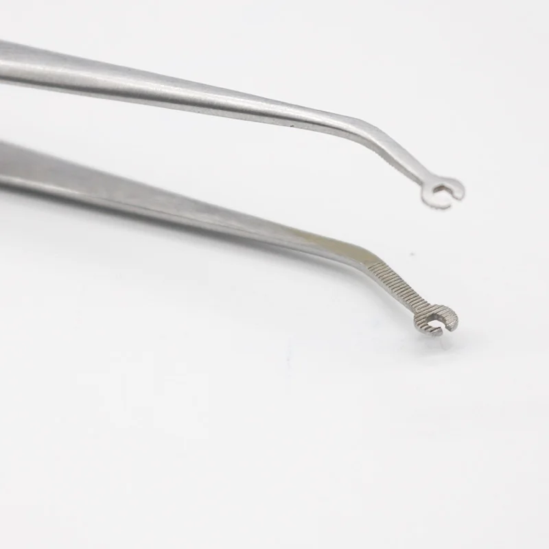 

Dental Surgical Corn Suture Holding Tweezers Suturing Soft Tissue Flap Forceps