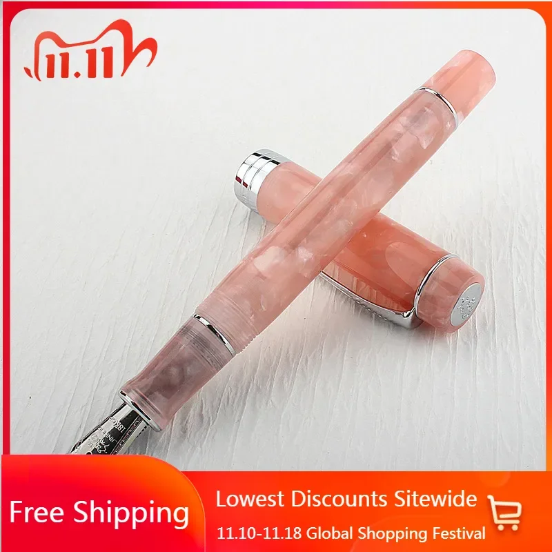 

Jinhao Marble Pattern Fountain Pen F M 0.5mMM 0.7MM Writing Ink Pen Back To School Supplies Business Office Calligraphy Pen