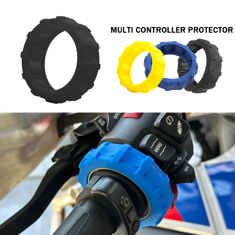 

For BMW F750GS R1250R C400GT C400X S1000RR R1200R F900 GS R XR R1200RT Motorcycle Handle Multi Controller Protector Rubber Cover
