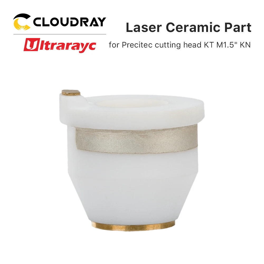 Ultrarayc 3d laser cerâmica kt m1.5ins kn peça cerâmica bico titular para precitec P0494-752-00001 d17 h14.3 m6