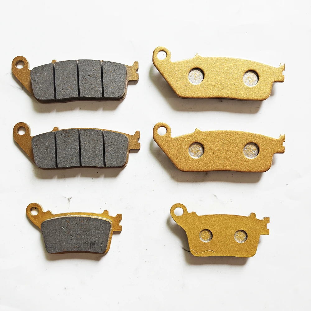 Передние и задние тормозные колодки, диск для модели HONDA CBR600F без ABS (2011-2013)