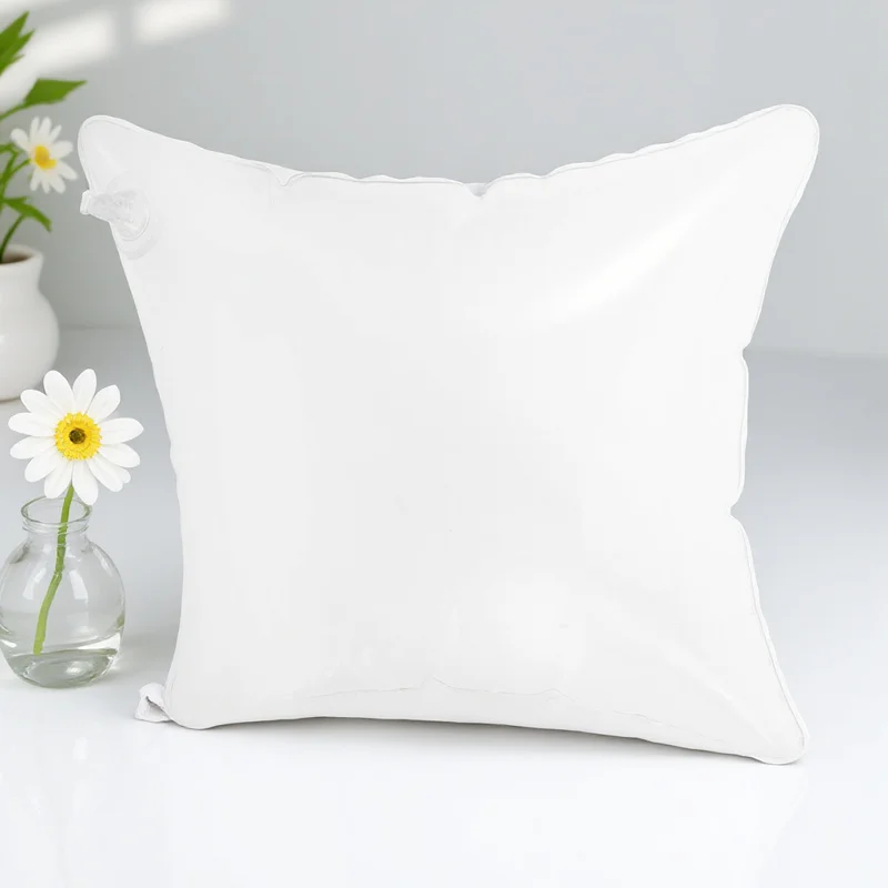 

Clear Pillow Insert Inflatable Cushion Portable Transparent Camping Pillow For Outdoor Travel Lightweight Sofa Cushion