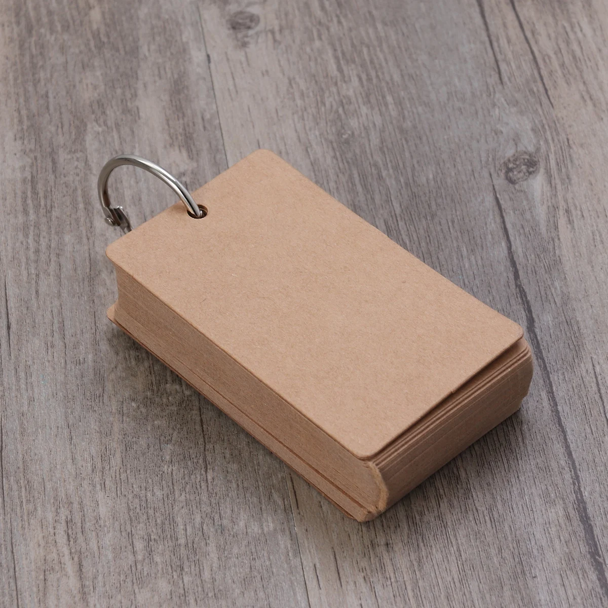 

Kraft Paper Study Cards Binder Ring Notepad Memo Scratch Pads Index Note Organizer For School Office Home Diy Greeting