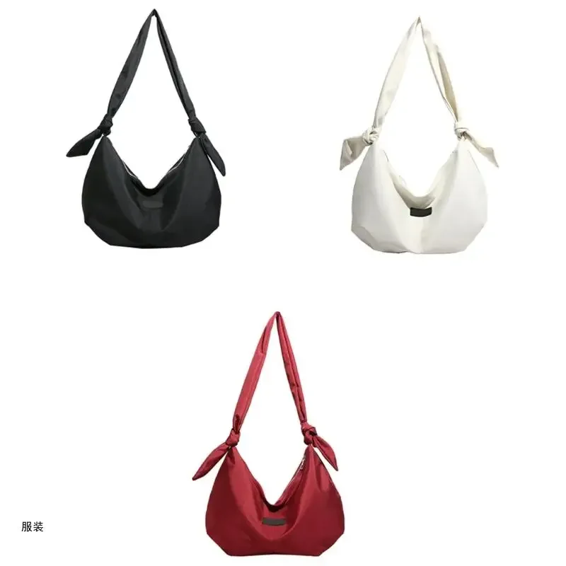 D0UD Nylon knoedeltas Crossbodytas kleur reistassen Tas met grote capaciteit