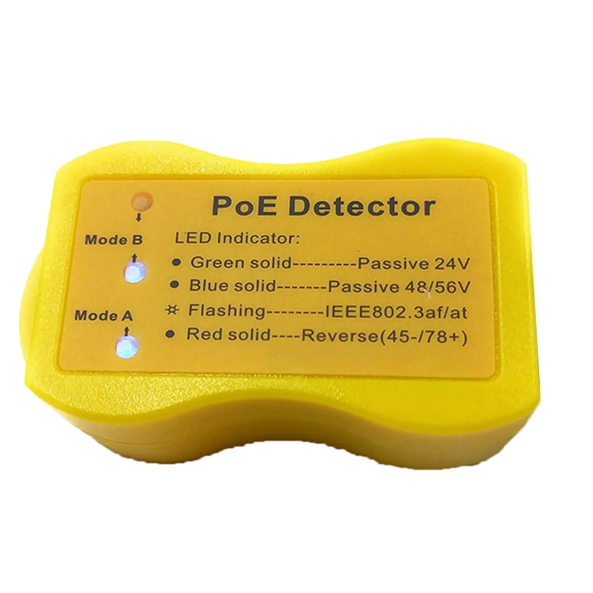 

NEW POE Detector Quickly Identify Power over Ethernet with RJ-45 POE Tester LED Display Passive