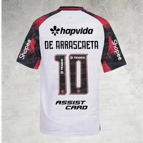 2026 Flamengo Fußballtrikots Jorginho-Print Brasilianischer Vereins-Fan-Sportbekleidung Lässige Alltagskleidung für Erwachsene Familien-Matching – Detail 7