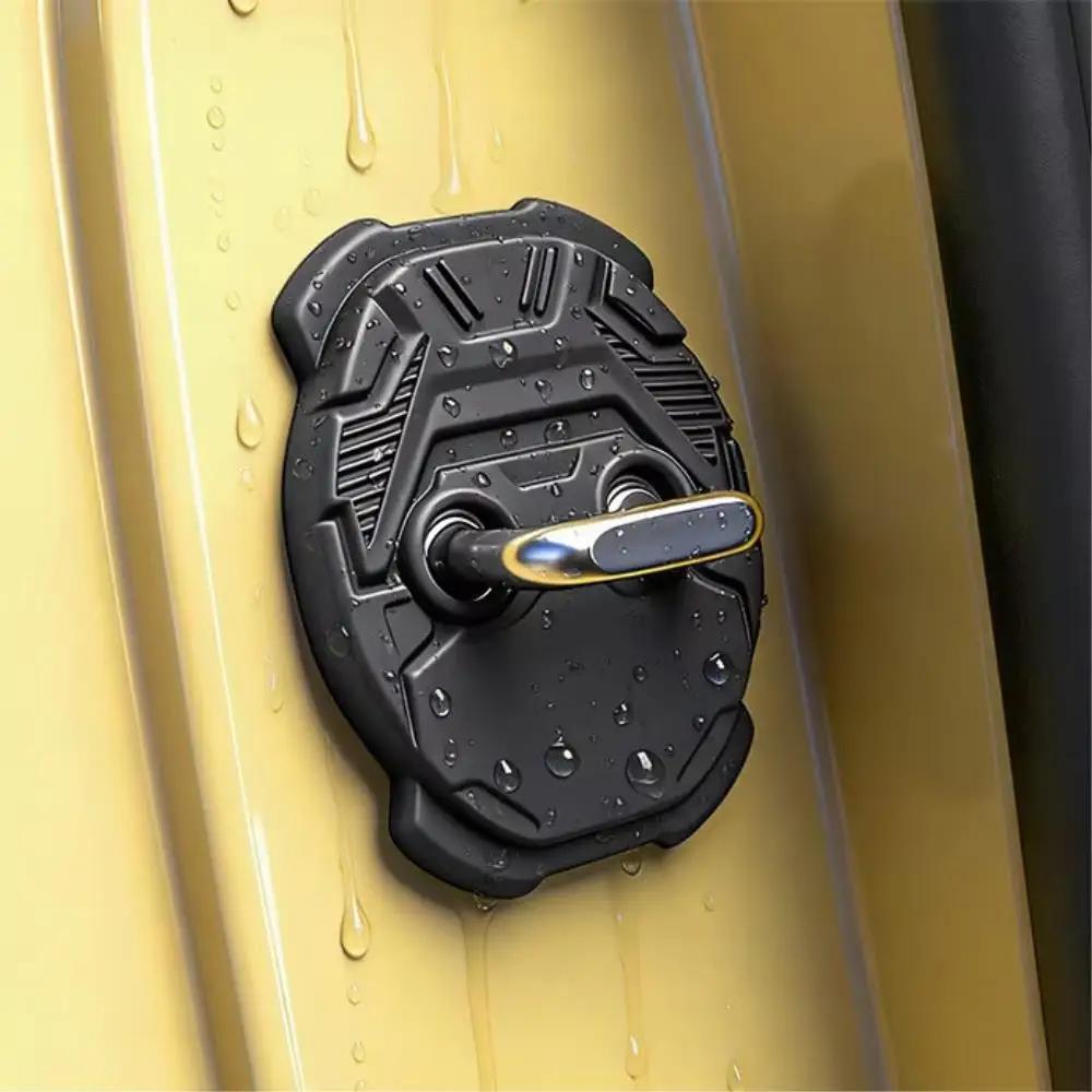 Car Upgrade For Leapmotor B10 B01 Lafa5 B05 A10 B03X Silicone Door Lock Buckle Shock Absorption Cushion Pad Modification