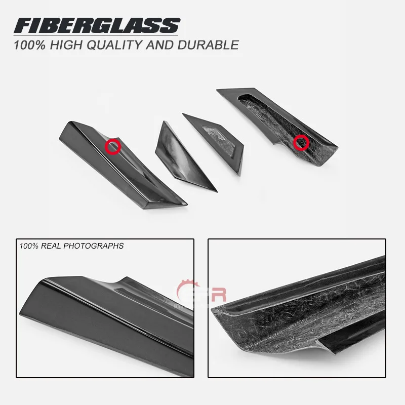 SAAR متوافق مع أجزاء تعديل ألياف الكربون Honda Type R FK8 غطاء محرك السيارة الأمامي طراز Varis سبويلر فتحة التهوية