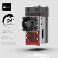 Módulo láser de diodo NEJE A40640 con asistencia de aire, cabezal láser PWM de 450nm para grabado, herramientas de corte de madera, tecnología de Zoom Dual-FAC