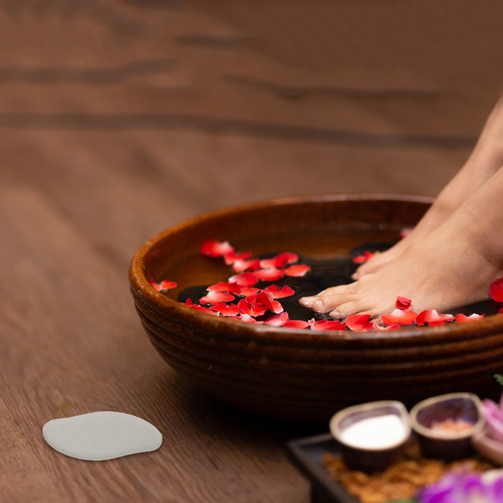 

2 шт., нано-стеклянная пилка для ног в форме манго, средство для удаления мозолей, ящик для хранения инструментов для педикюра, скребок для пяток, средство для удаления омертвевшей кожи, потрескавшиеся ноги