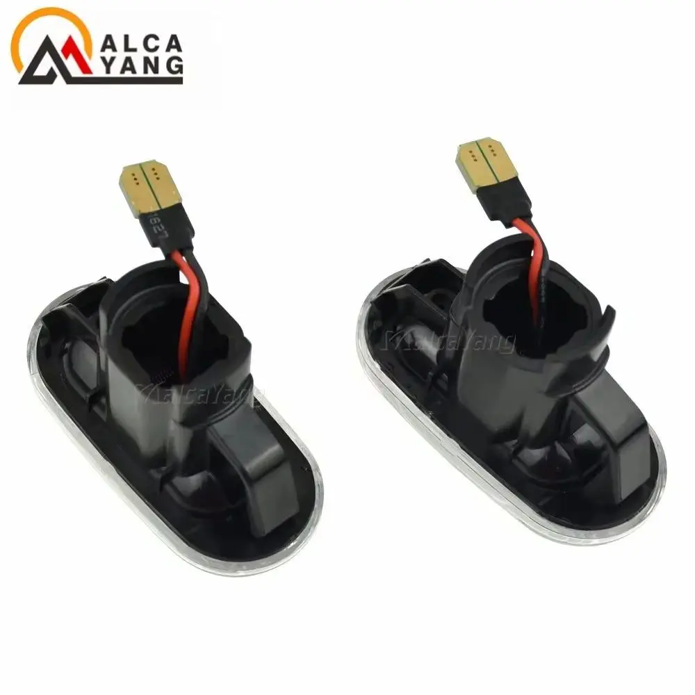 2PCS Side Marker Light Side Lights For HONDA Prelude CRX S2000 Integra Fit Del Sol Acura Civic LED Dynamic Turn Signal Lamp