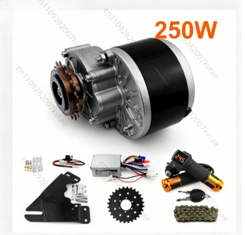 

2PSC 24V 36V 250W Left Drive Motor Disc Brake Conversion Kit for E-Bike