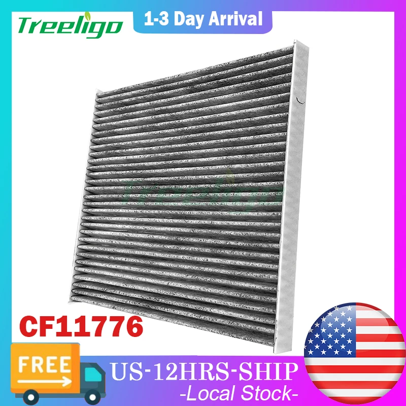 Treeligo ‎CF11776 Activated Cabin Air Filter Activated Carbon For INFINITI JX35 QX60/For NISSAN ALTIMA MAXIMA MURANO PATHFINDER