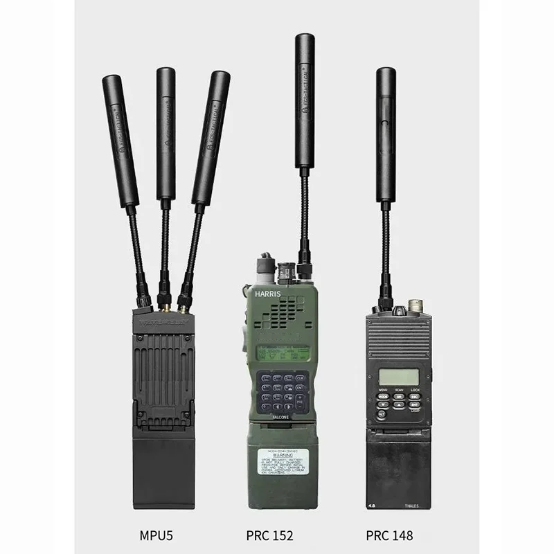 Outdoor UHF Walkie-talkie MPU5 Extended Antenna PRC152 148 Radio
