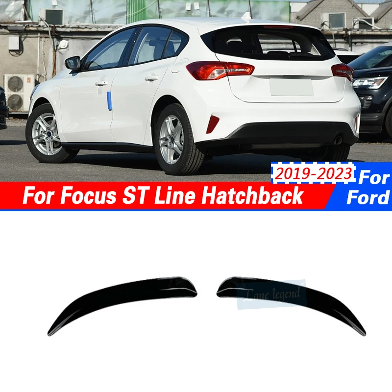 Car Tail Wings Fixed Wind Spoiler For Ford Focus ST Line Hatchback 2019-2023 Rear Trunk Roof Spoilers Wing Auto Accessories