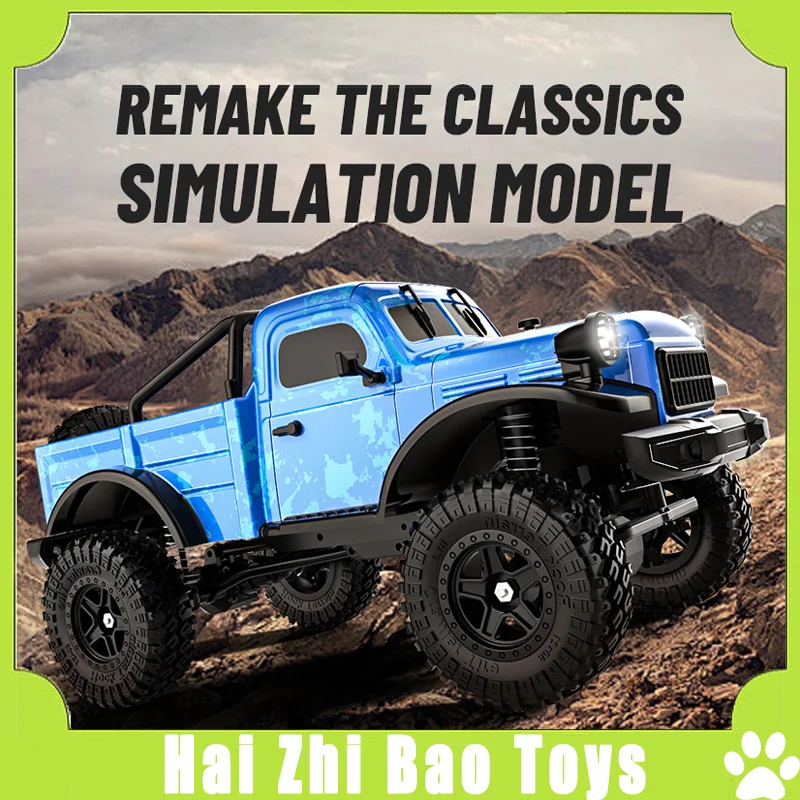 

JJRC full-size C8813 pickup truck simulation off-road vehicle model lighting four-wheel drive RC remote control car boy toy