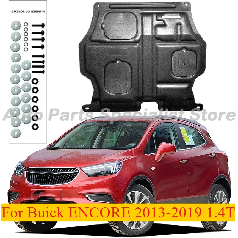

High Quality Under Engine Guard Splash Shield Mud Fender Cover For Buick ENCORE 2013-2019 1.4T Black