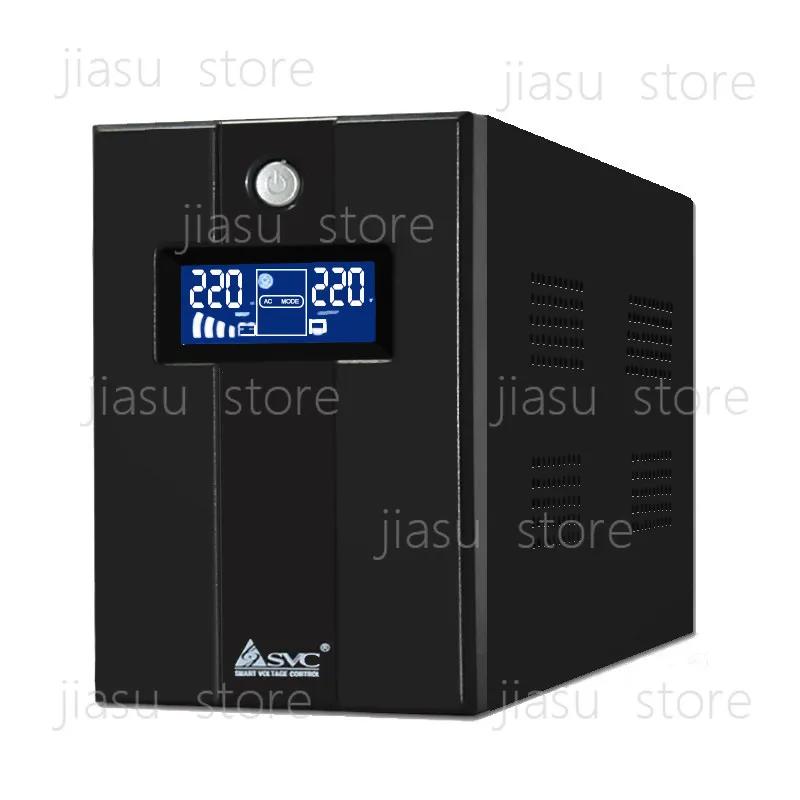 UPS Uninterruptible Power Supply 1500VA 900W Voltage Stabilizer for Server PC NAS Auto On/Off