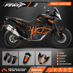 Powerzone Graphics Motorcycle Decal Sticker Deco Kits For KTM 2003- 2014 2015 2016 ADV 1050 1090 1190 ADVENTURE ADV-R ADV-S 13