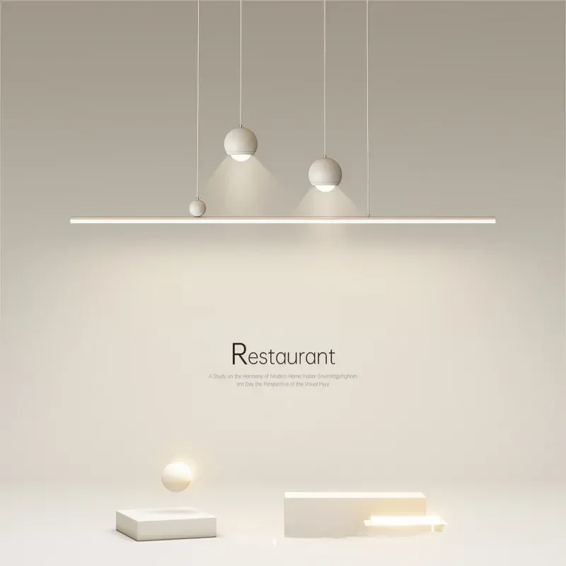 Modern Creative Led Dining Room Chandelier Simple Character Living Room Bedroom LampTable Bar Decoration Pendant Lights